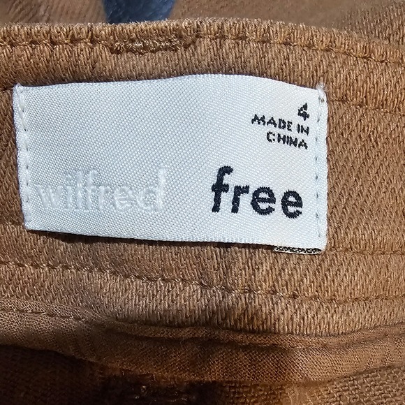 Wilfred Free Aritzia Womens Brown Pants‎ 4 - Picture 4 of 5